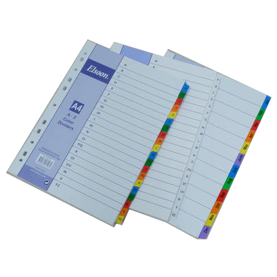 FILE DIVIDER A4 12C LS7012
