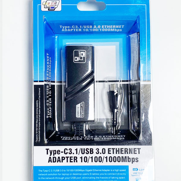 ADAPTER USB 3.0 TO ETHERNET 1000MB