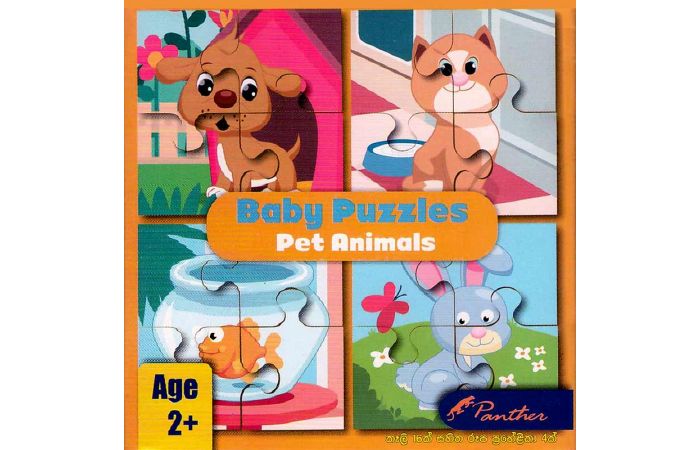 BABY PUZZLE PET ANIMAL PANTHER TY6019