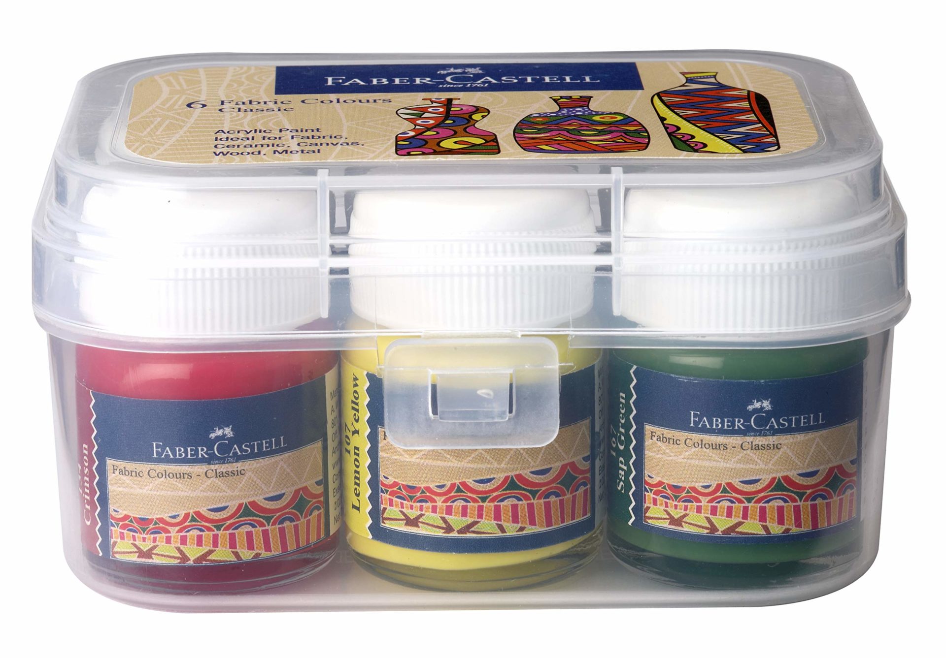 ACRYLIC COLORS 6C FABER 1410501