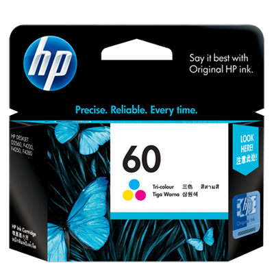 CARTRIDGE HP 60 COL