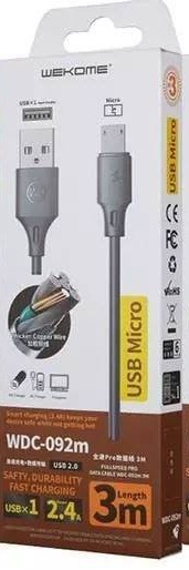 CABLE WEKOME MICRO WDC092M 3M
