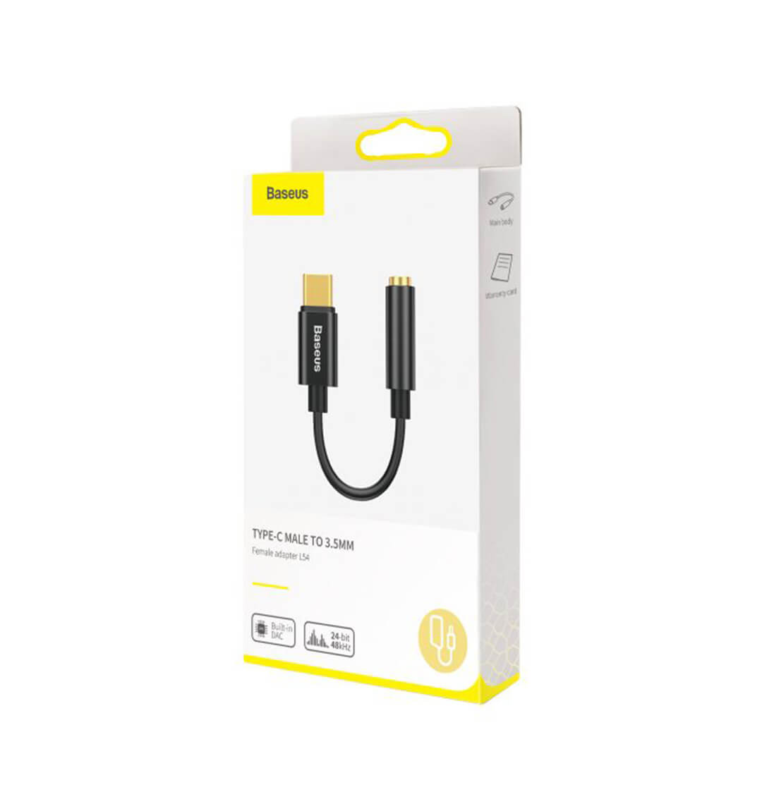 CABLE BASEUS TYPE C M TO AUX F L54