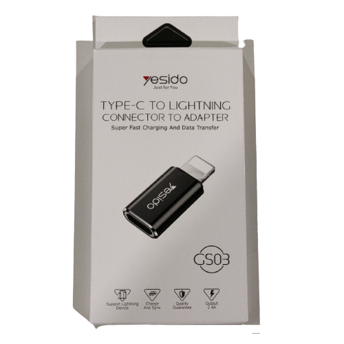 ADAPTER YESIDO TYPE C TO IOS GS03