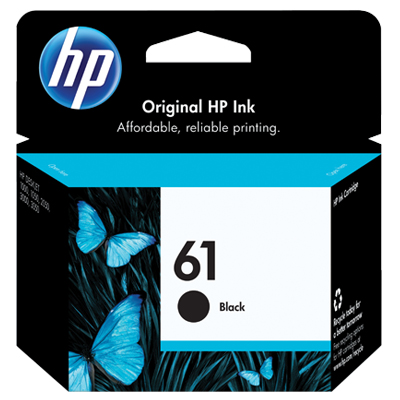 CARTRIDGE HP 61 BK