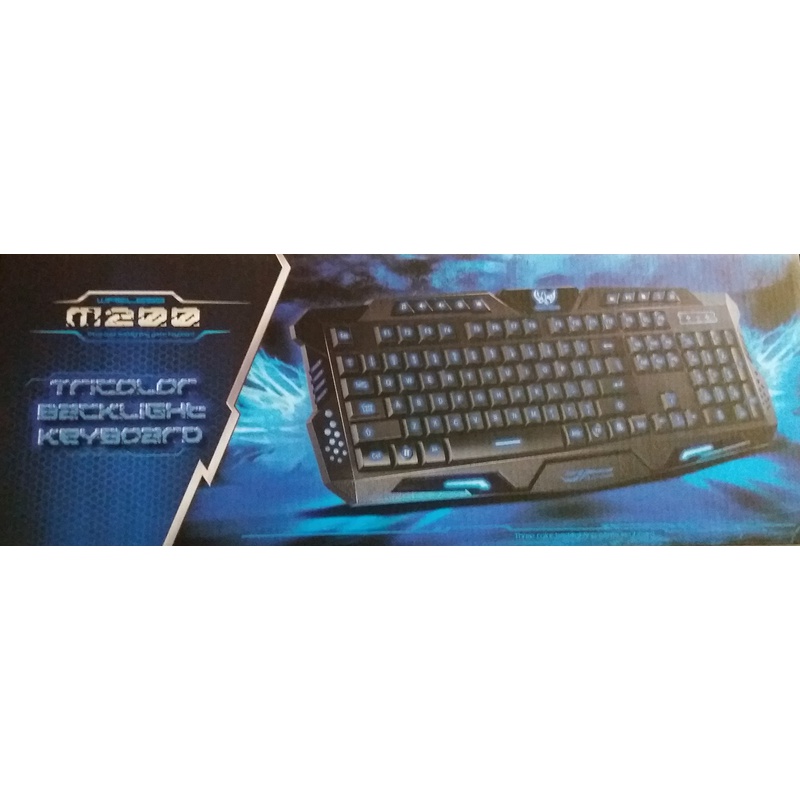 K/BOARD GAMING M200 BACK LIGHT WIRED