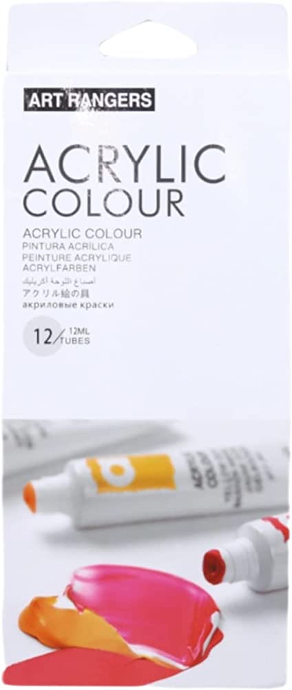 ACRYLIC ART RANGERS TUBE SET 12C 12ML