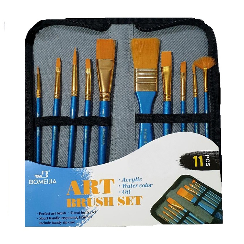 BRUSH ART ROUND FLAT 11 BOMEIJIA