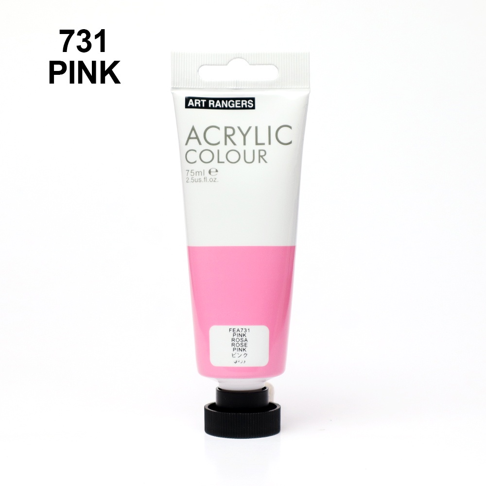 ACRYLIC COL BASIC PINK 731 75ML