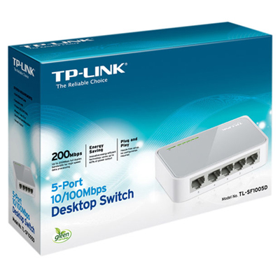 SWITCH TP LINK 5 PORT SF1005D 100MB